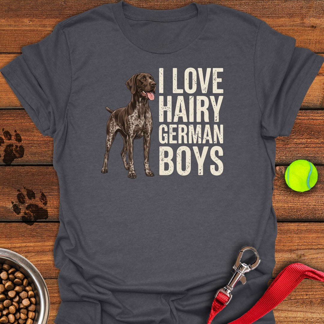 German Shorthaired Pointer Hairy Boys Dark Heather