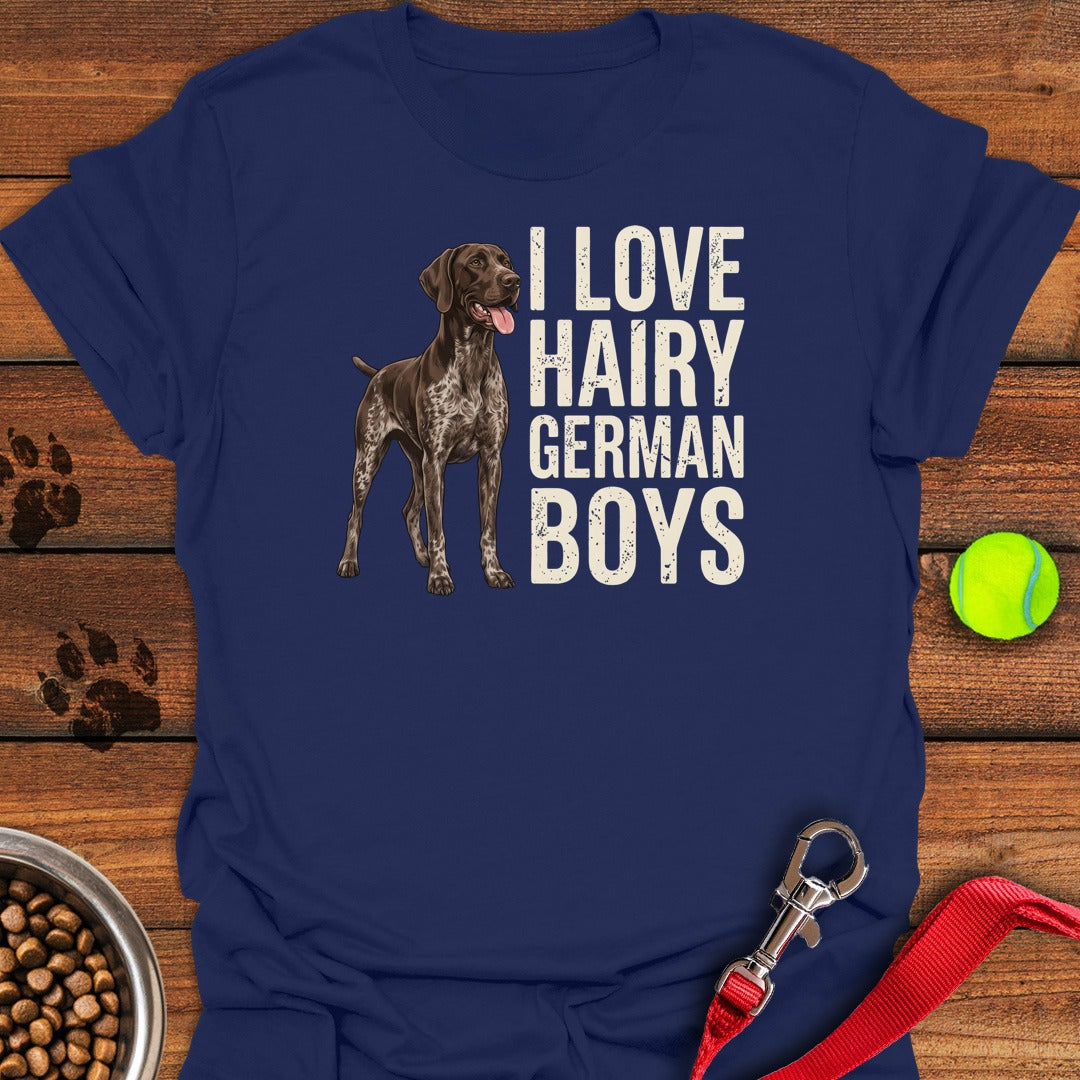 German Shorthaired Pointer Hairy Boys Navy