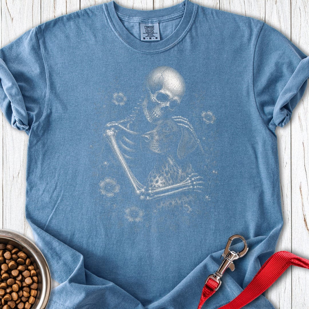 German Shorthaired Pointer Halloween Premium Tee Blue Jean