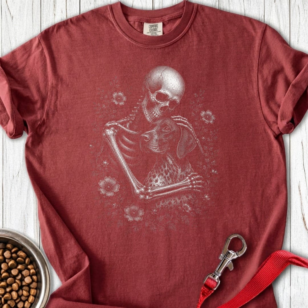 German Shorthaired Pointer Halloween Premium Tee Brick