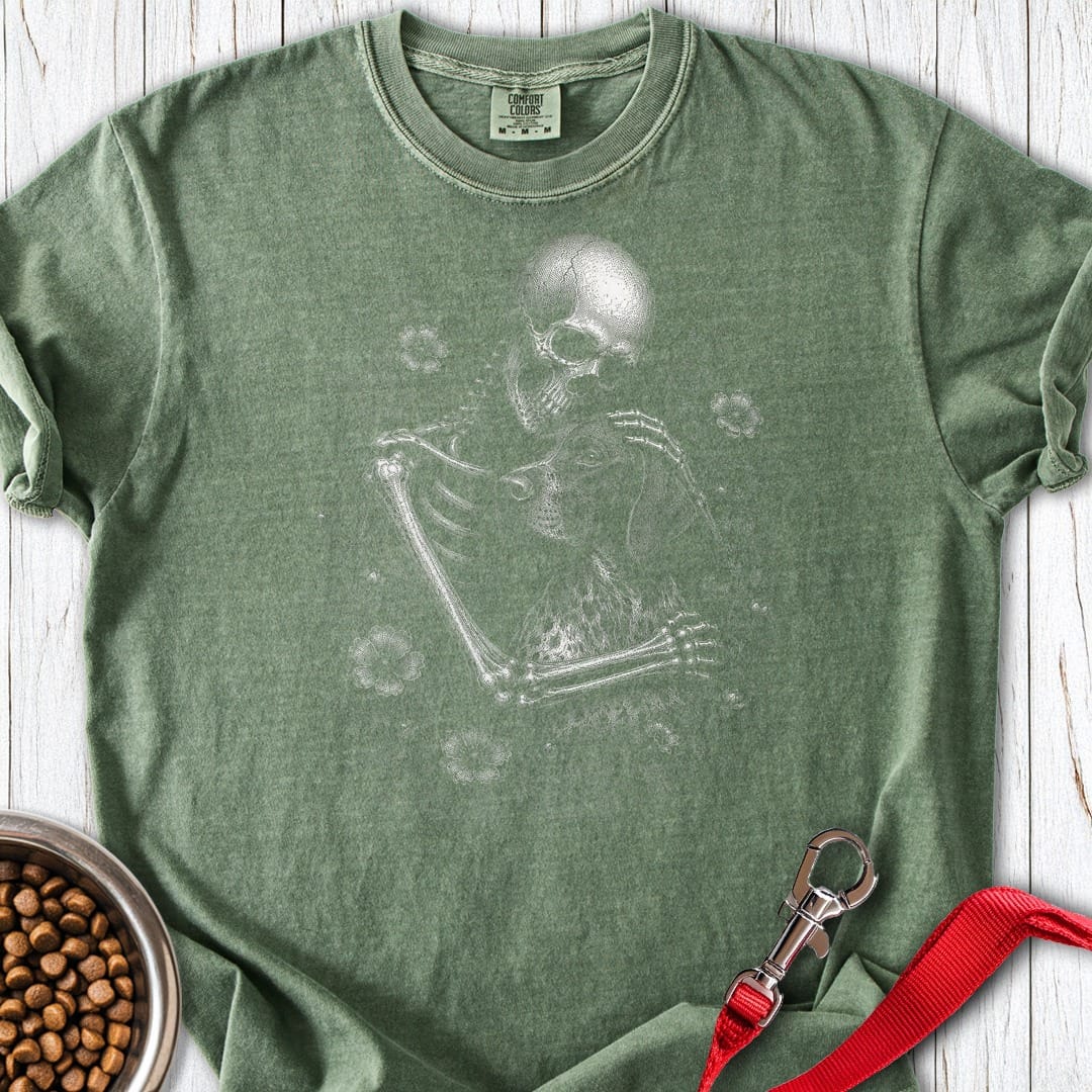German Shorthaired Pointer Halloween Premium Tee Moss