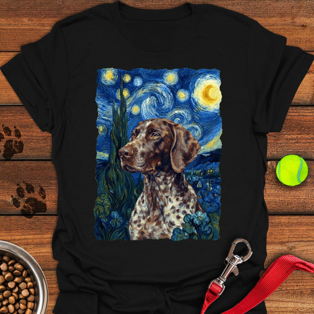 German Shorthaired Pointer Van Gogh Black