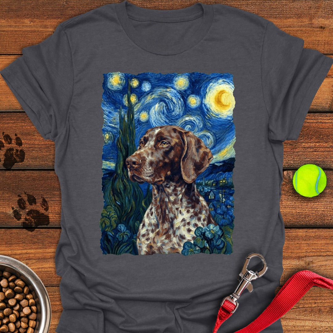 German Shorthaired Pointer Van Gogh Dark Heather