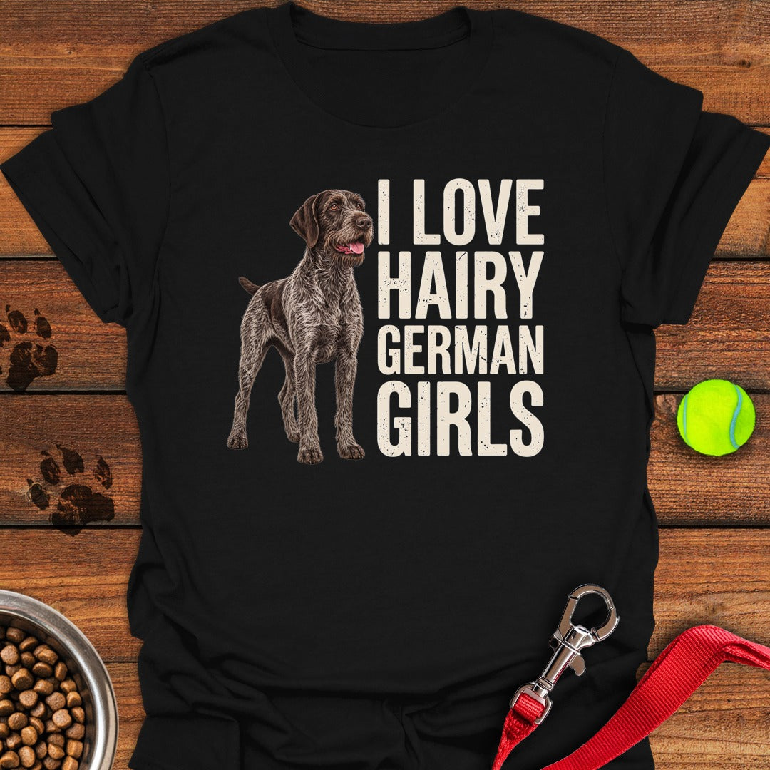 German Wirehaired Pointer Girl Black
