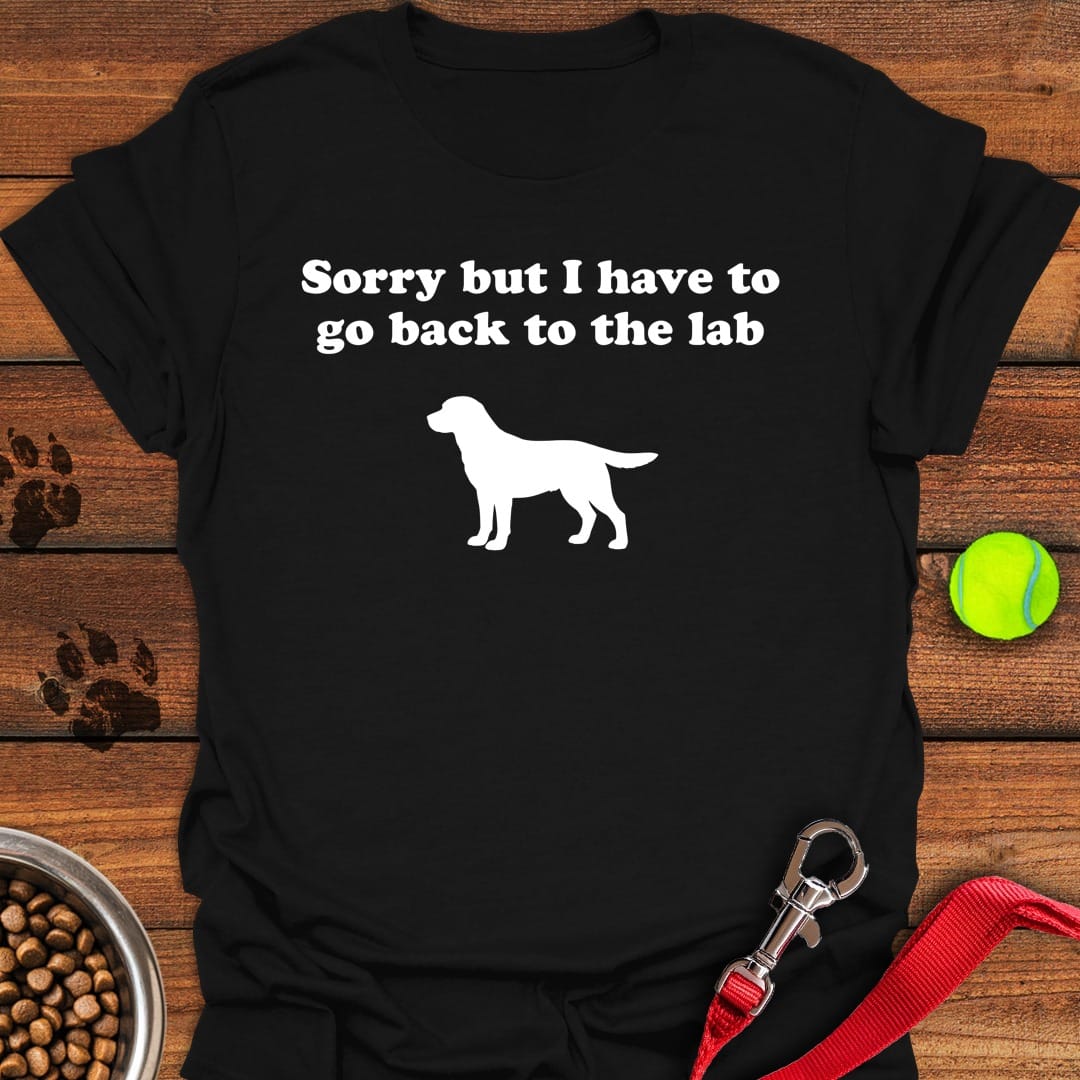 Go Back To The Lab Black