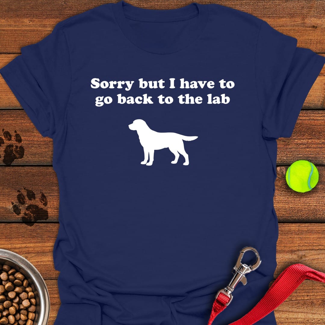 Go Back To The Lab Navy
