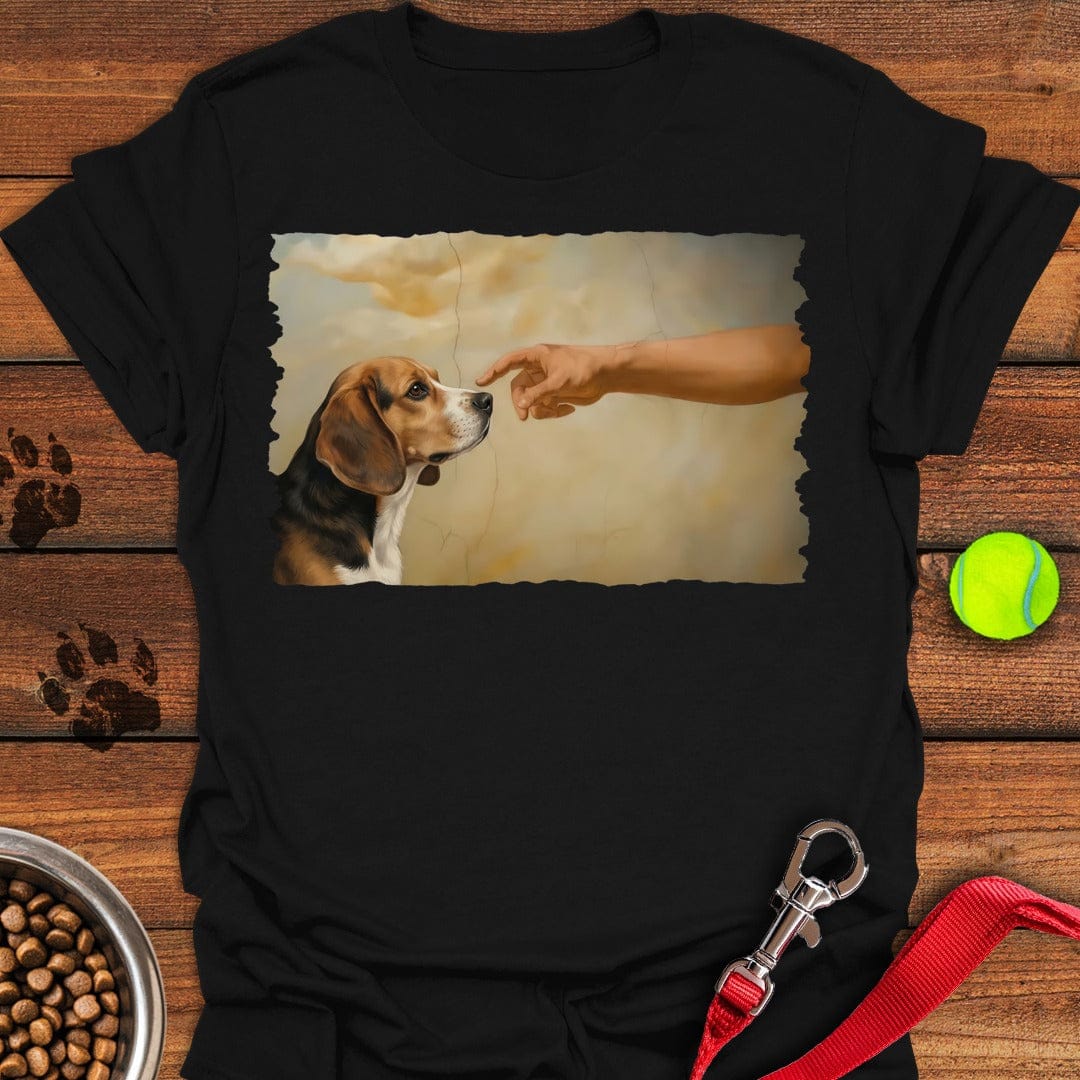 God Creates Beagle Black