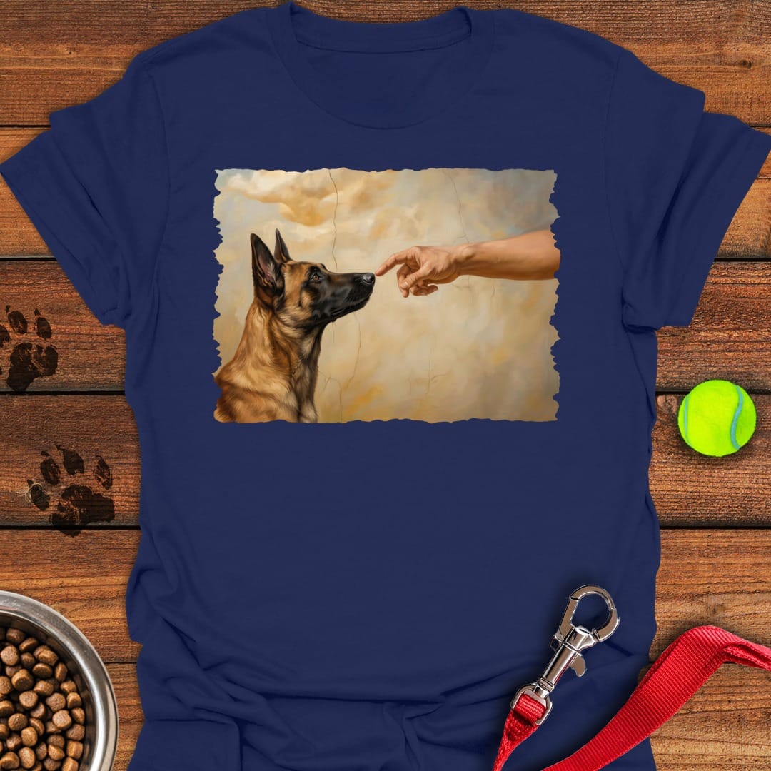 God Creates Belgian Malinois Navy