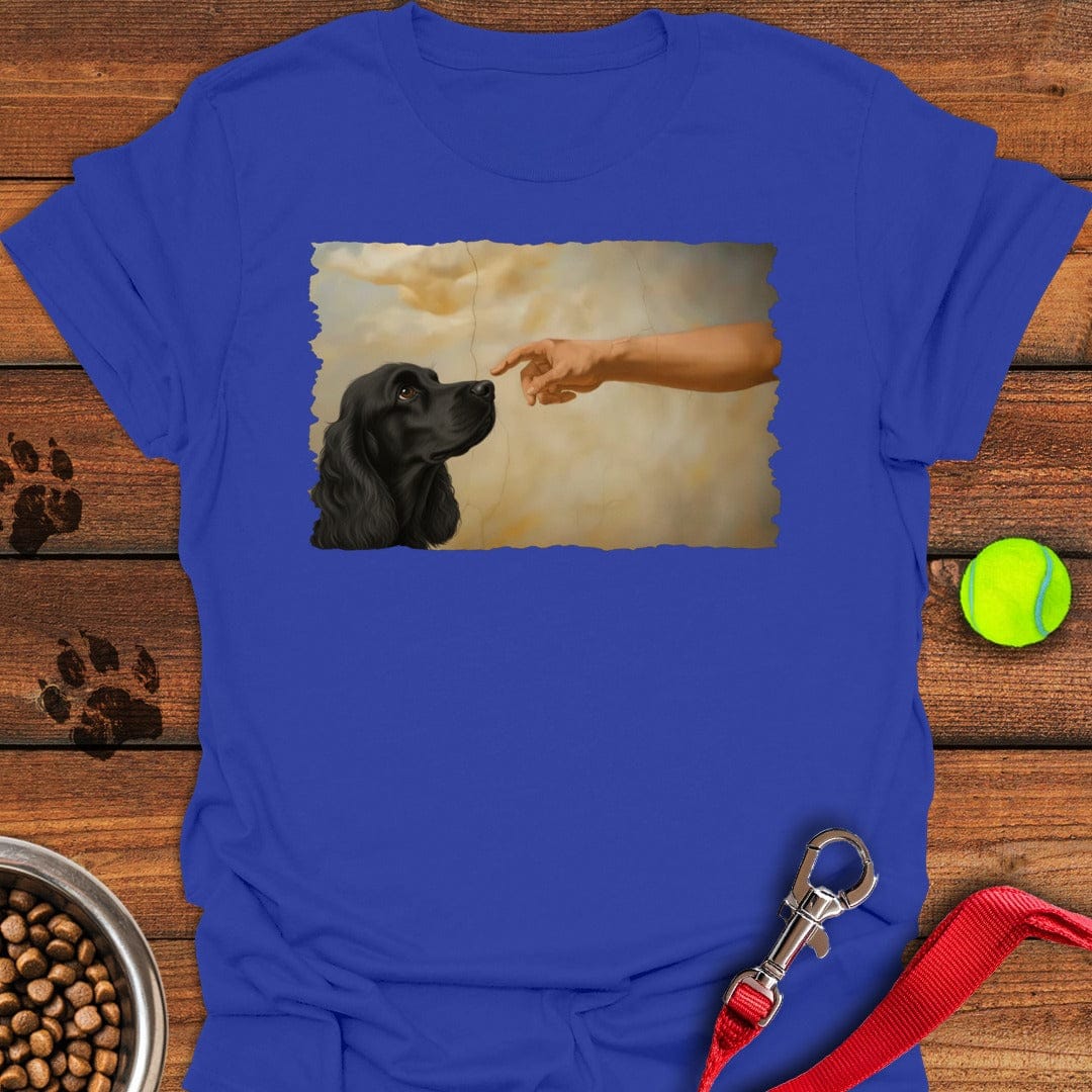 God Creates Black Cocker Spaniel Royal