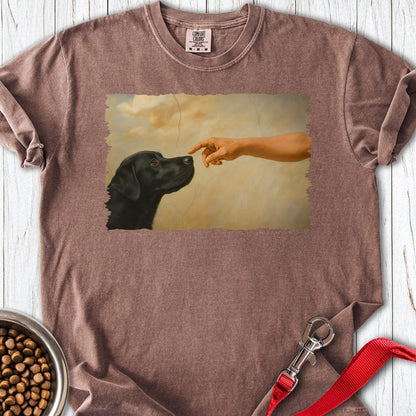 God Creates Black Lab Premium Tee Espresso