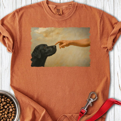 God Creates Black Lab Premium Tee Yam