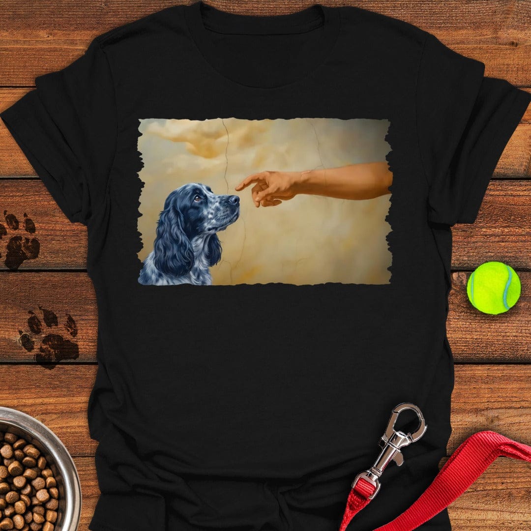 God Creates Blue Roan Cocker Spaniel Black