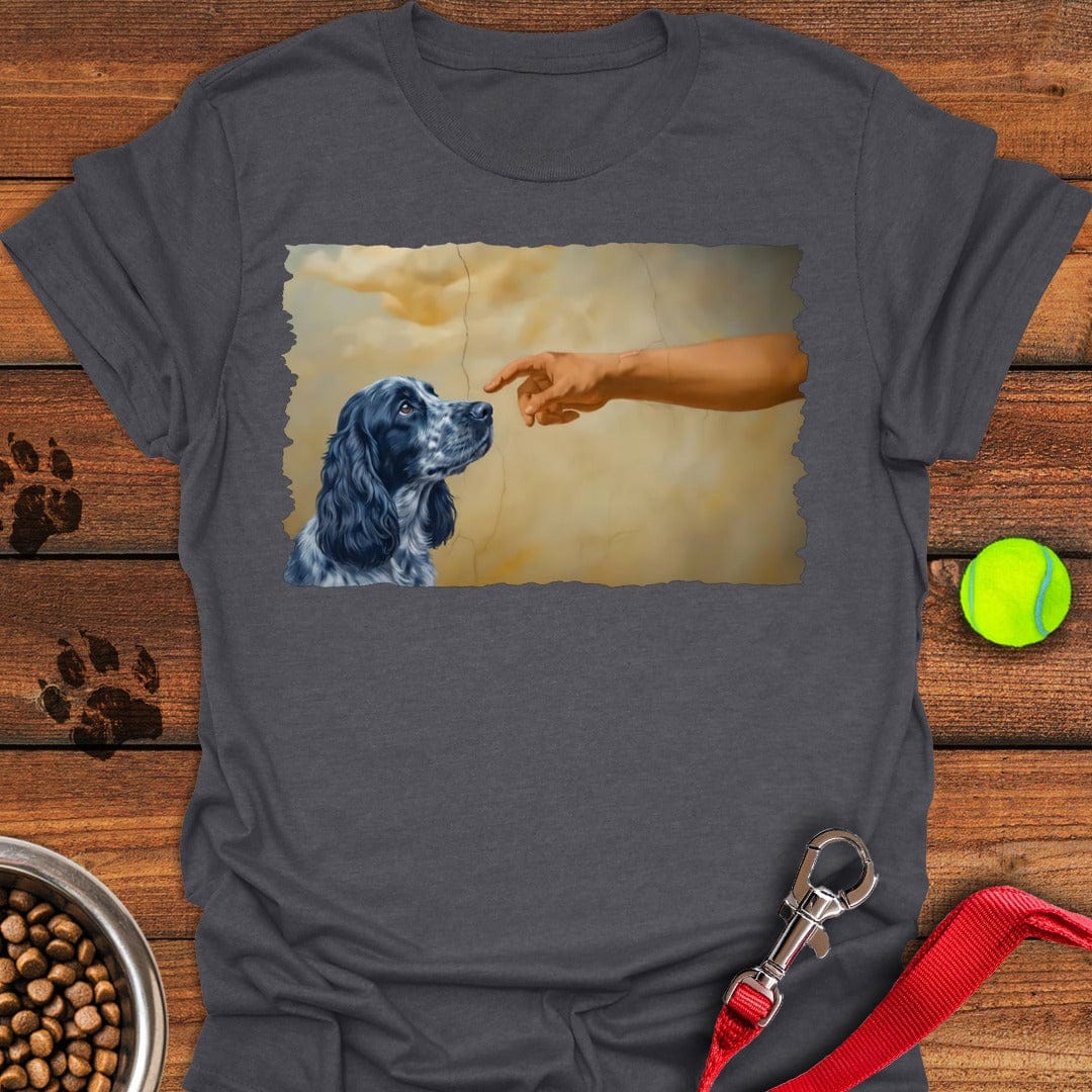 God Creates Blue Roan Cocker Spaniel Dark Heather