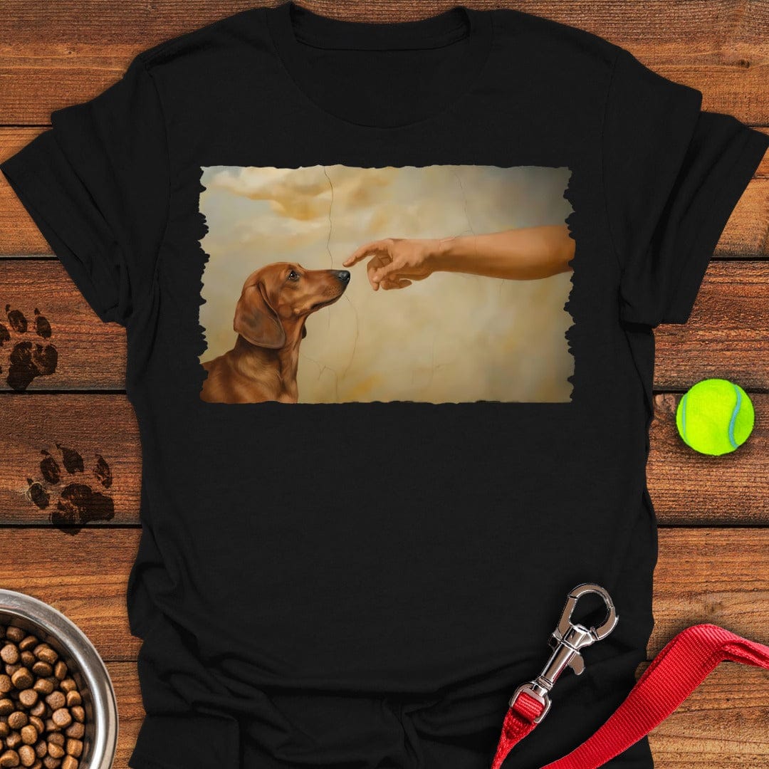 God Creates Dachshund Black