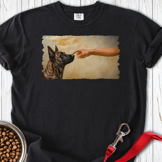 God Creates Dutch Shepherd Premium Tee Black