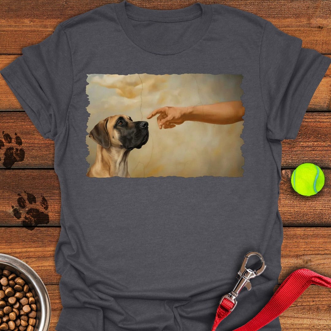 God Creates Fawn Great Dane Dark Heather