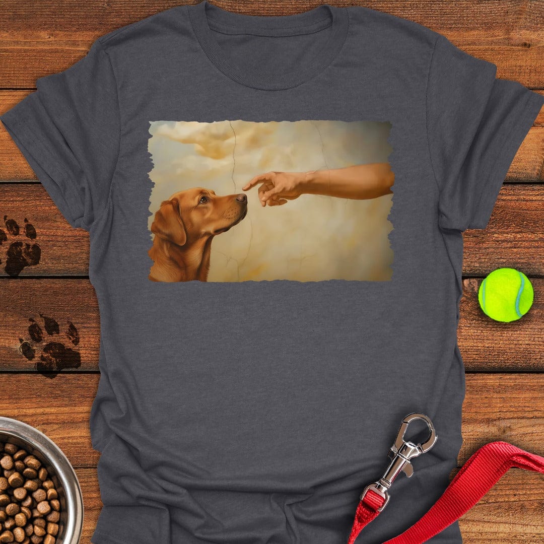 God Creates Fox Red Labrador Dark Heather