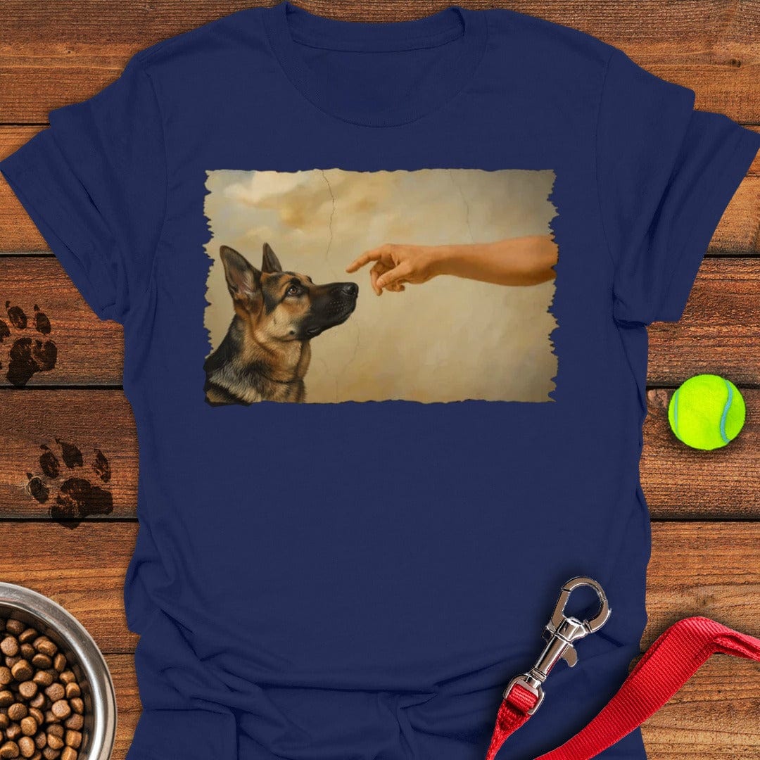 God Creates German Shepherd Navy