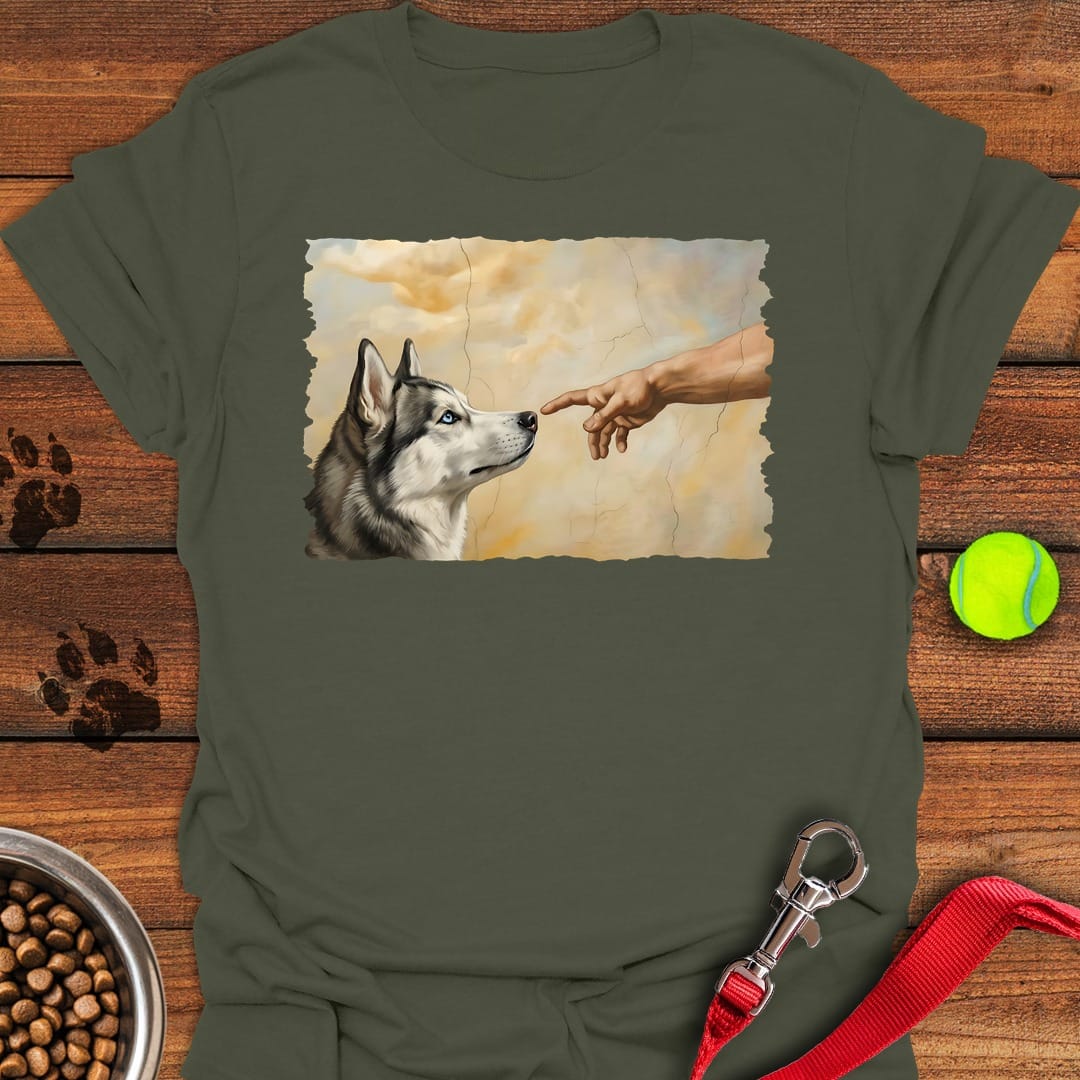 God Creates Husky Military Green
