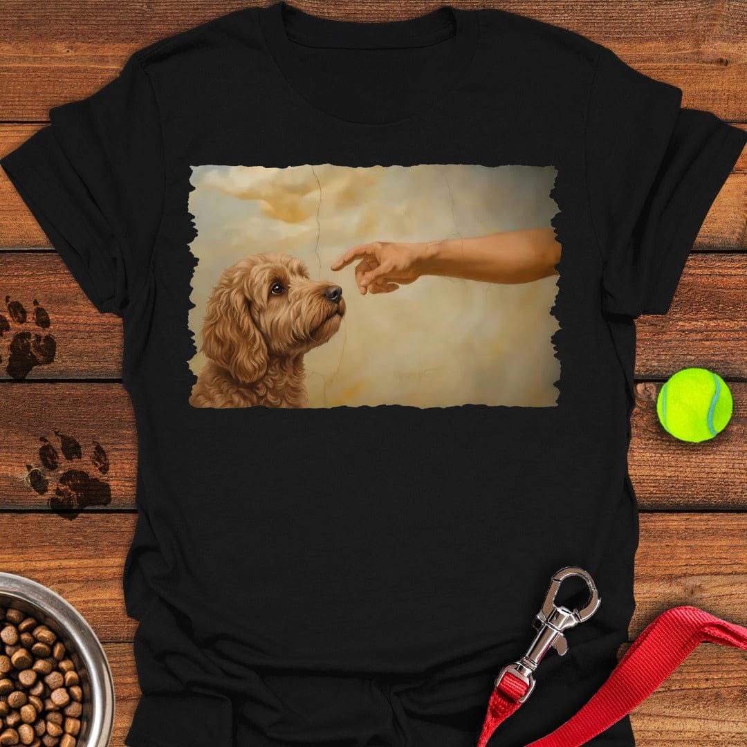 God Creates Labradoodle Black