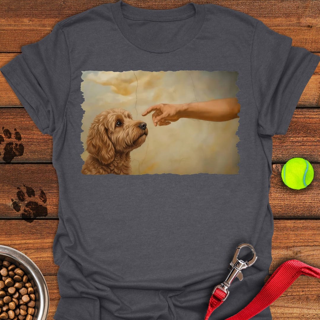 God Creates Labradoodle Dark Heather