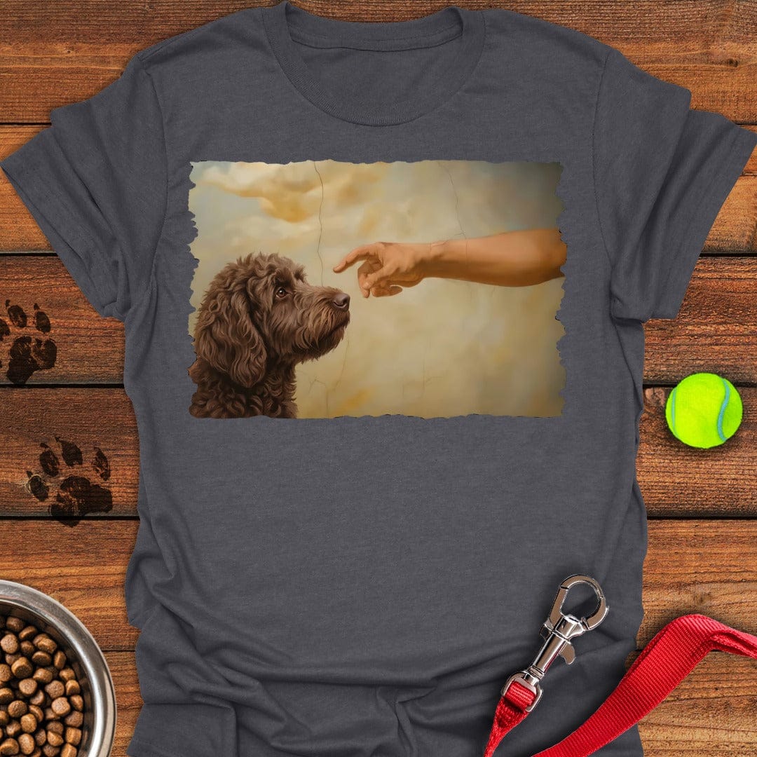 God Creates Labradoodle Dark Heather