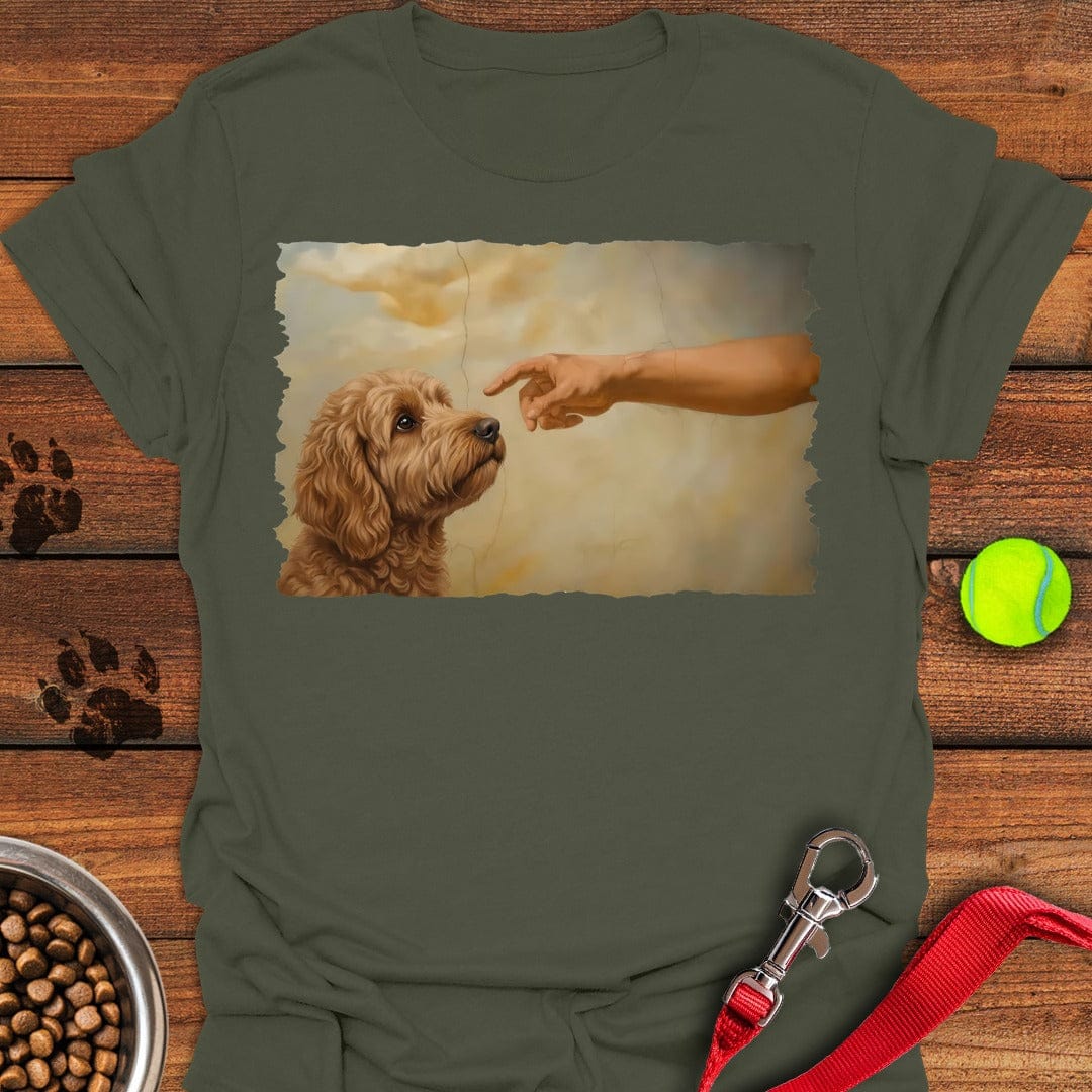 God Creates Labradoodle Military Green