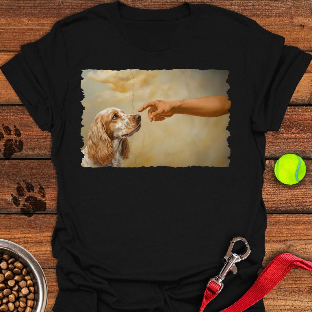 God Creates Lemon Roan Cocker Spaniel Black