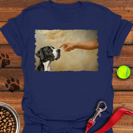 God Creates Mantle Great Dane Navy