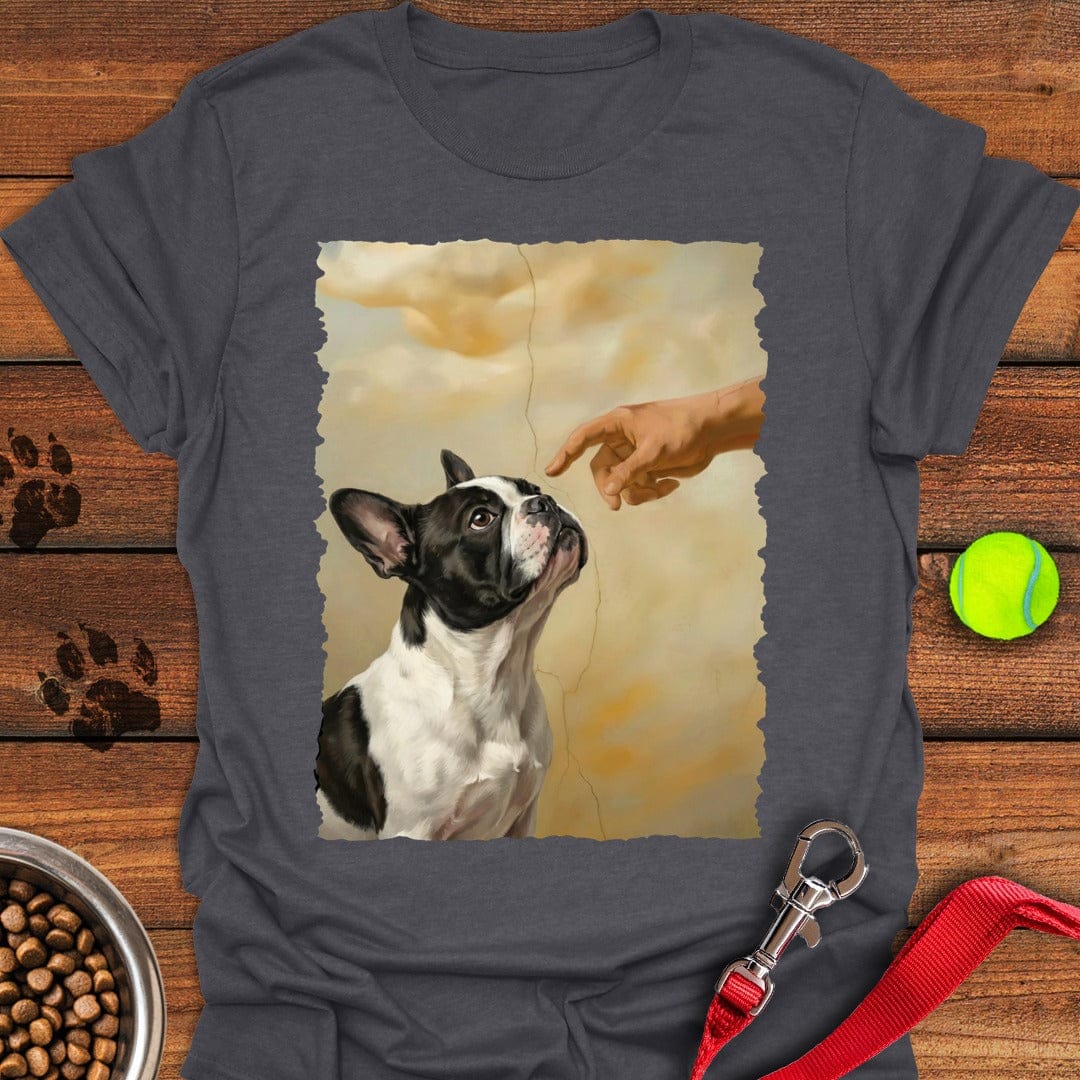God Creates Piebald French Bulldog Dark Heather