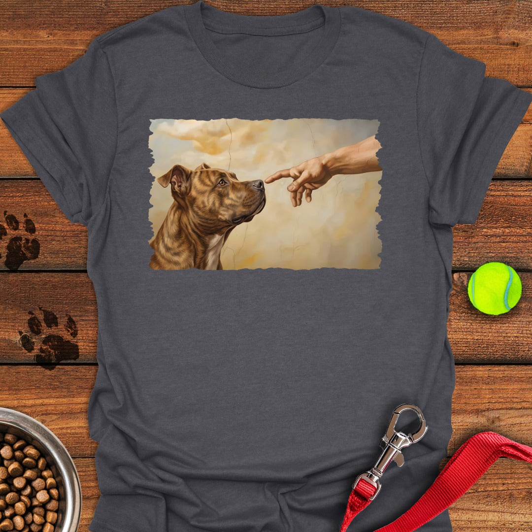 God Creates Pit Bull Dark Heather
