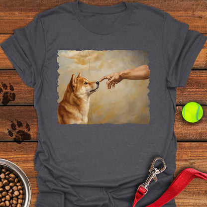 God Creates Shiba Inu Dark Heather