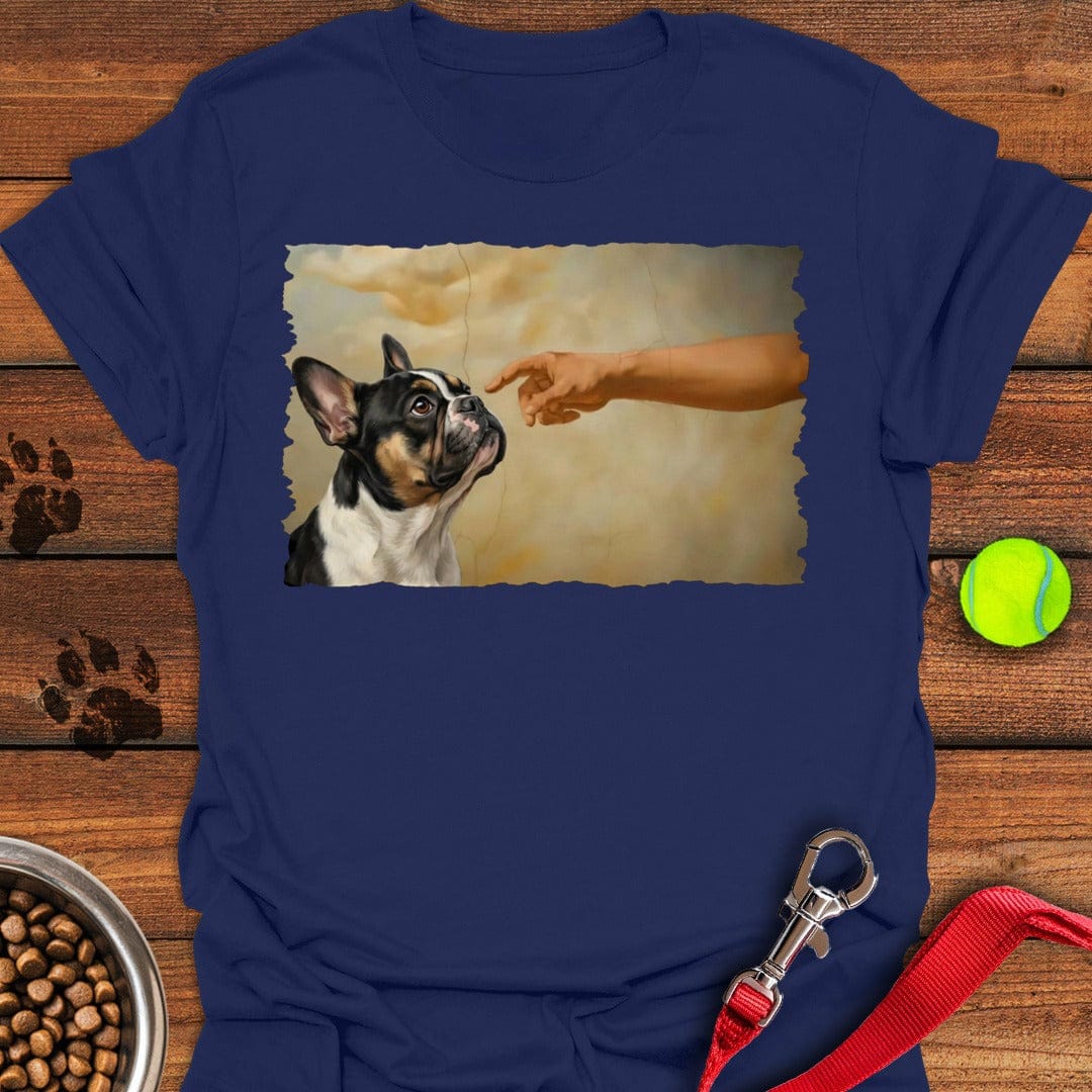 God Creates Tri Color Frenchie Navy
