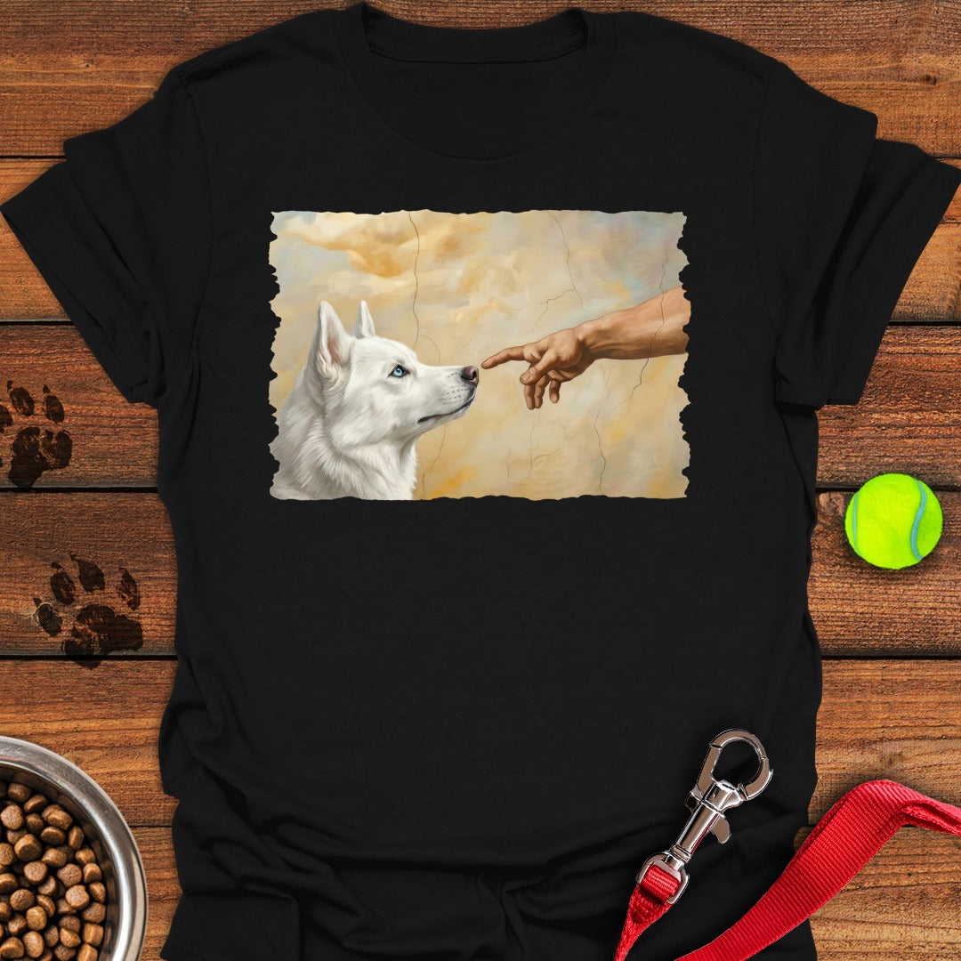 God Creates White Husky Black