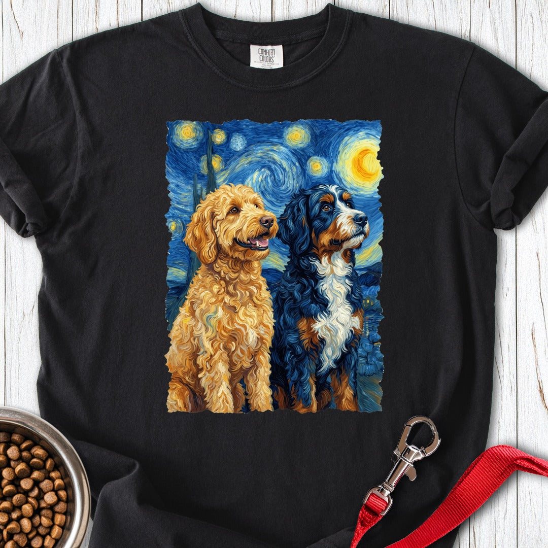 Golden Doodle & Bernedoodle Premium Tee Black