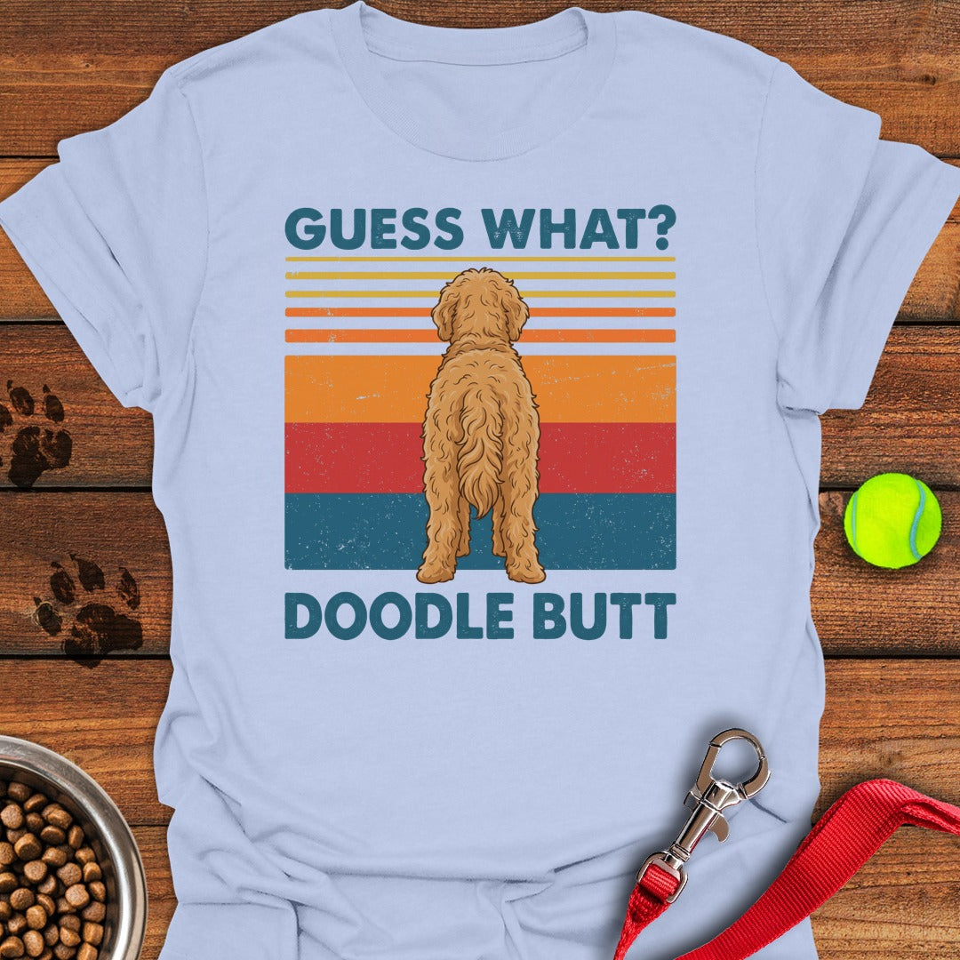 Golden Doodle Butt Light Blue