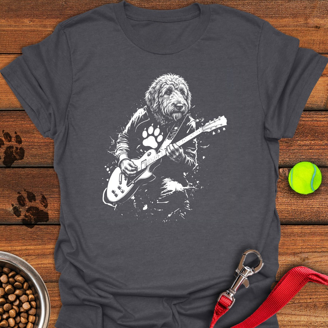 Golden Doodle Guitar Dark Heather
