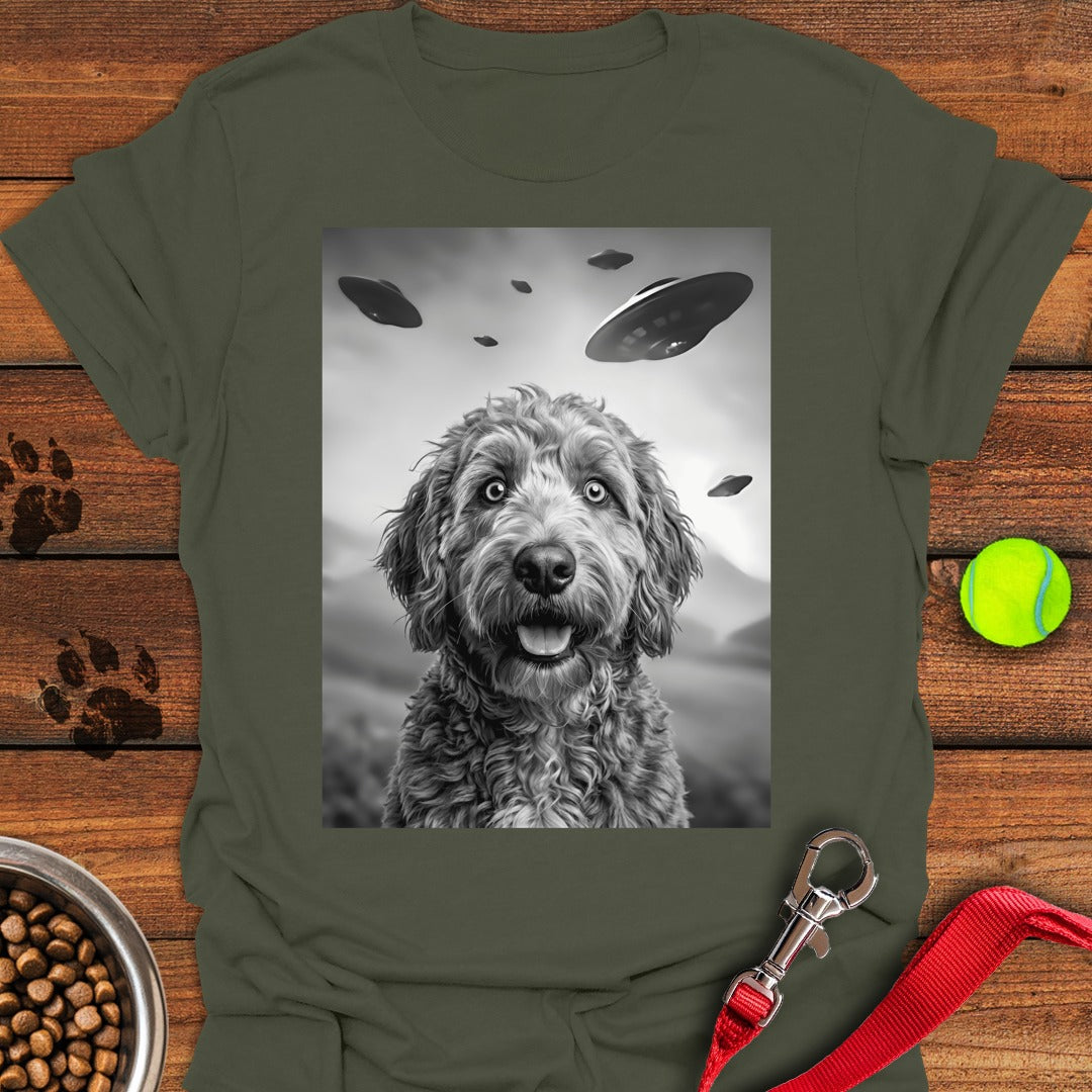 Golden Doodle UFO Military Green