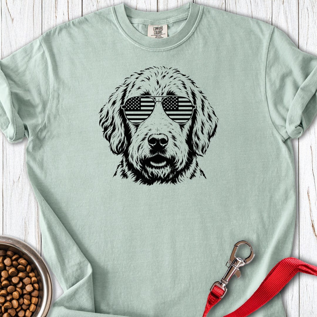 Golden Doodle USA Premium Tee Bay