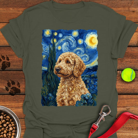 Golden Doodle Van Gogh Military Green