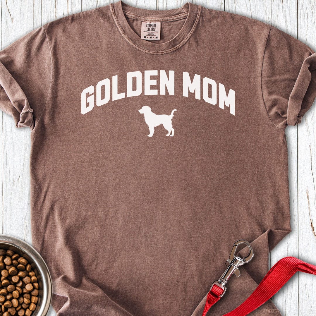 Golden Mom Premium Tee Espresso