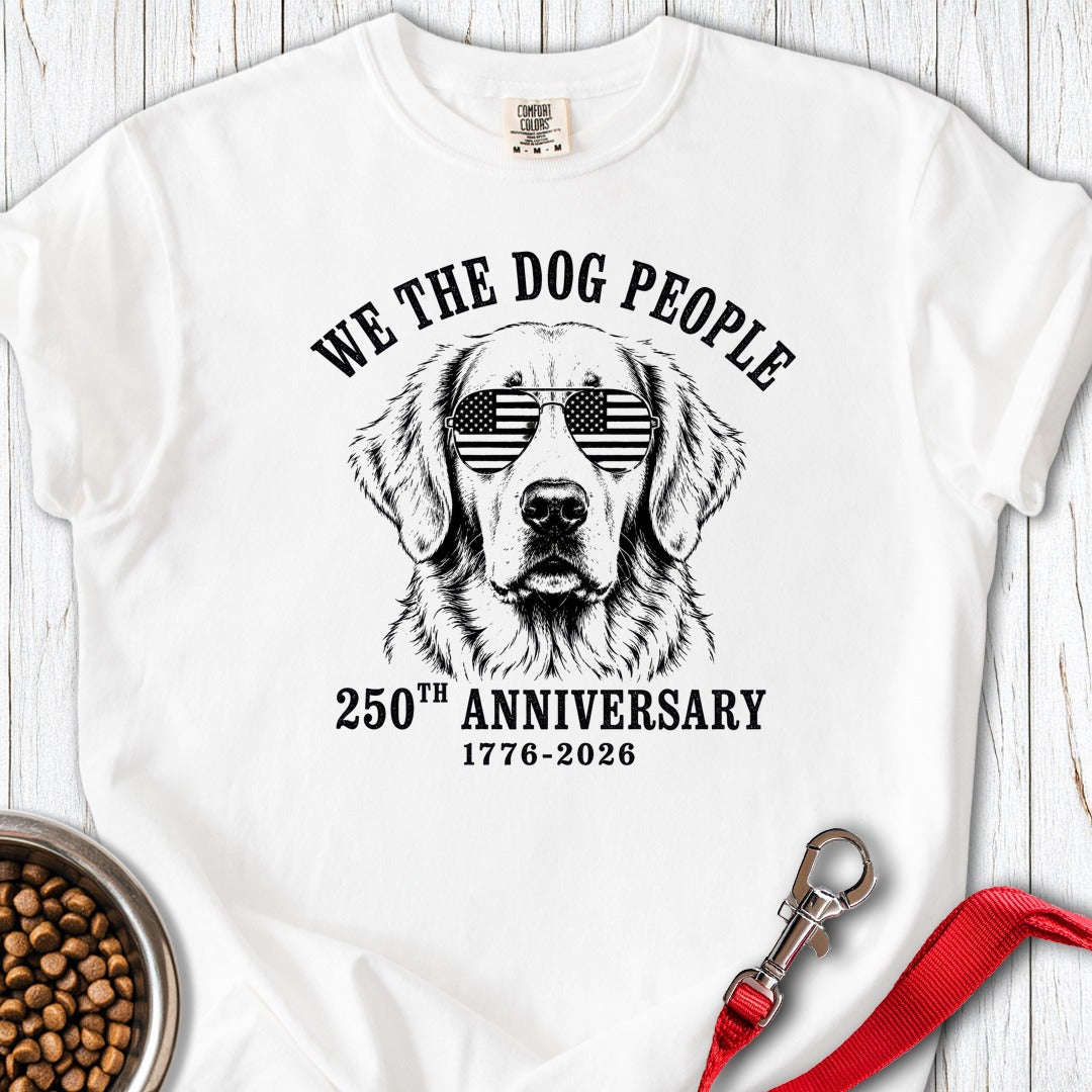Golden Retriever 250 Years Premium Tee White