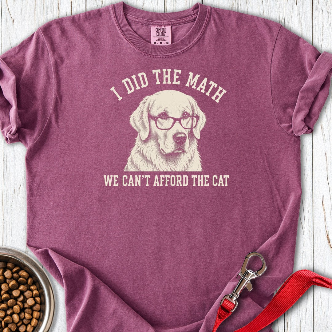 Golden Retriever Ban the Cat Premium Tee Berry