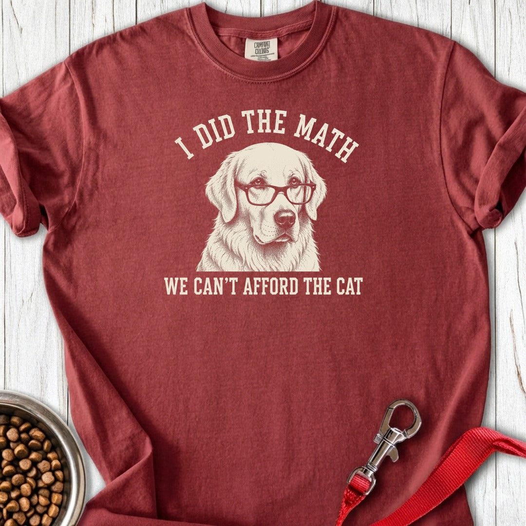 Golden Retriever Ban the Cat Premium Tee Brick