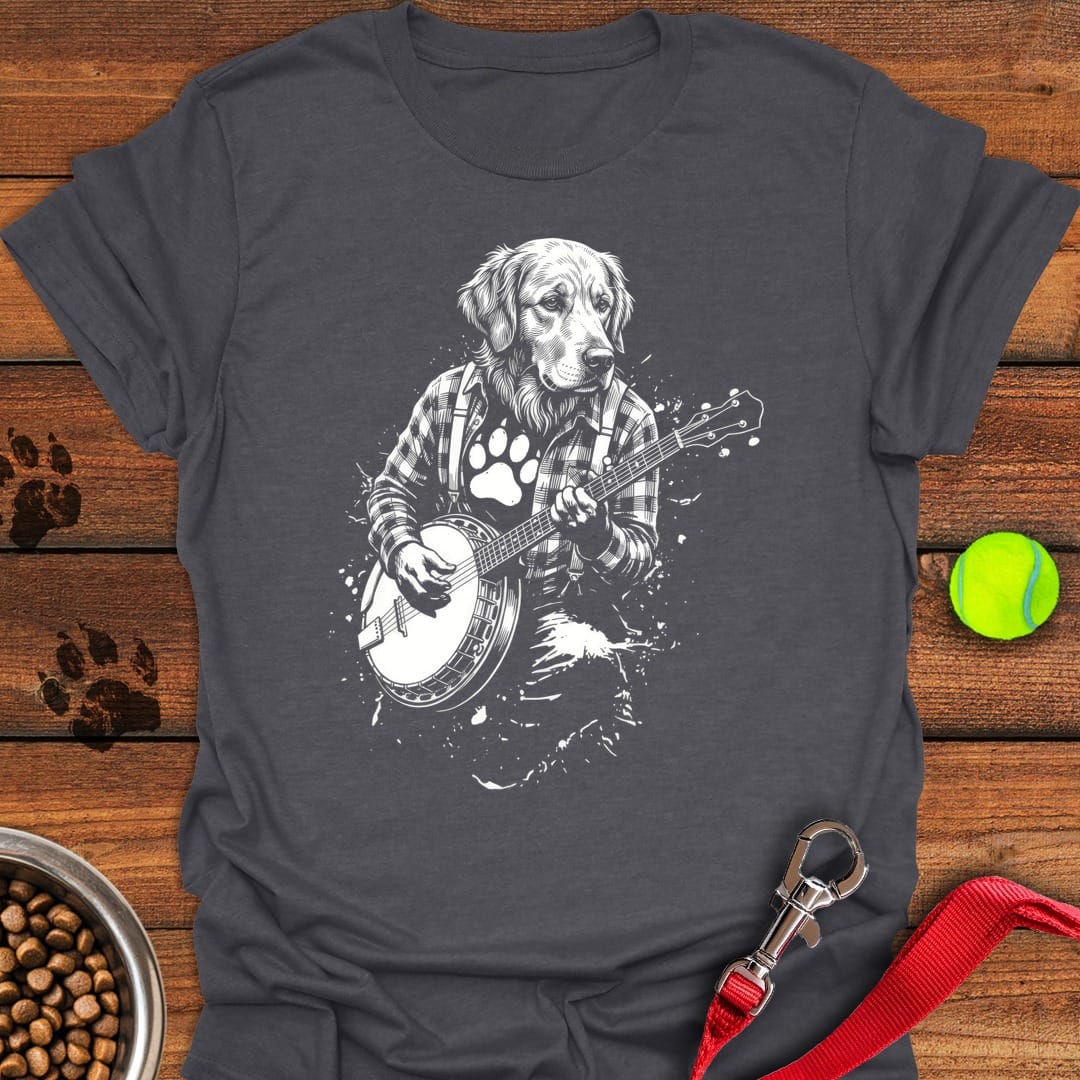 Golden Retriever Banjo Dark Heather