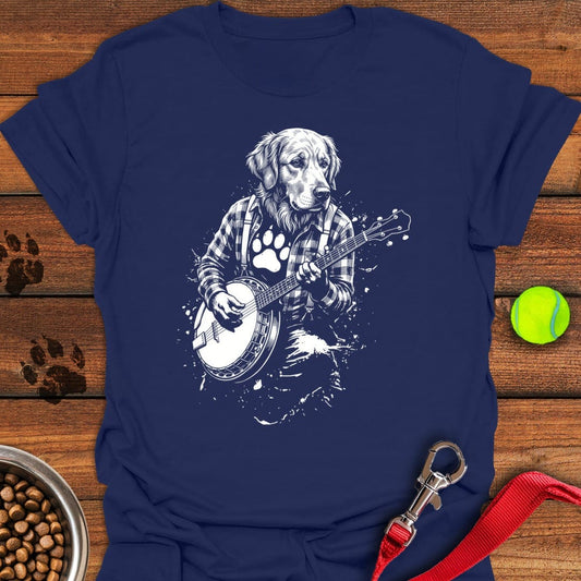 Golden Retriever Banjo Navy