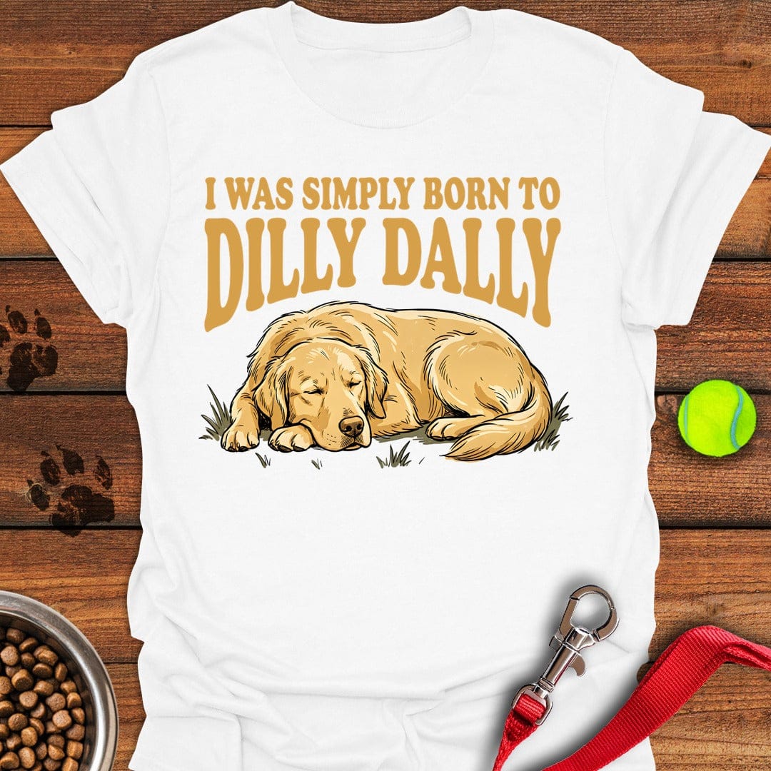 Golden Retriever Dilly Dally White