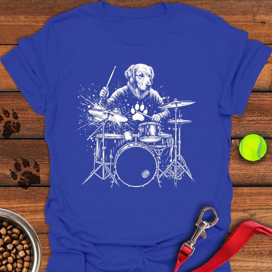 Golden Retriever Drummer Royal