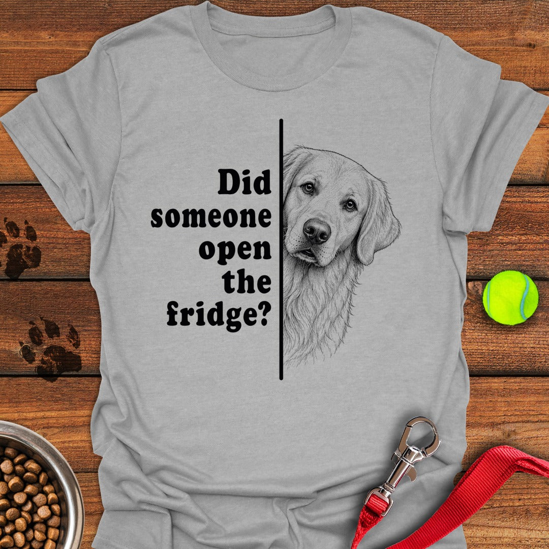 Golden Retriever Fridge Sport Grey