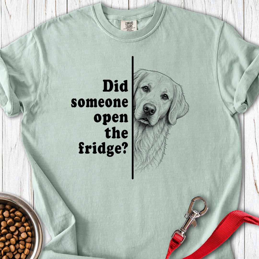 Golden Retriever Fridge Premium Tee Bay